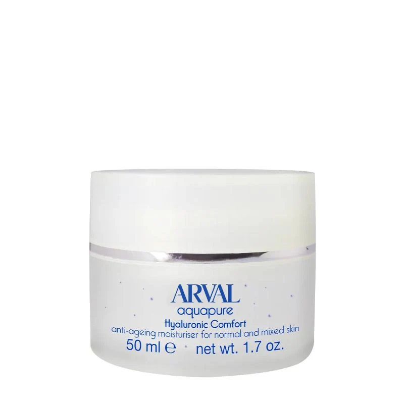 Arval Aquapure Hyaluronic Comfort Idratante Viso Anti-età Pelli Normali E Miste 50ml