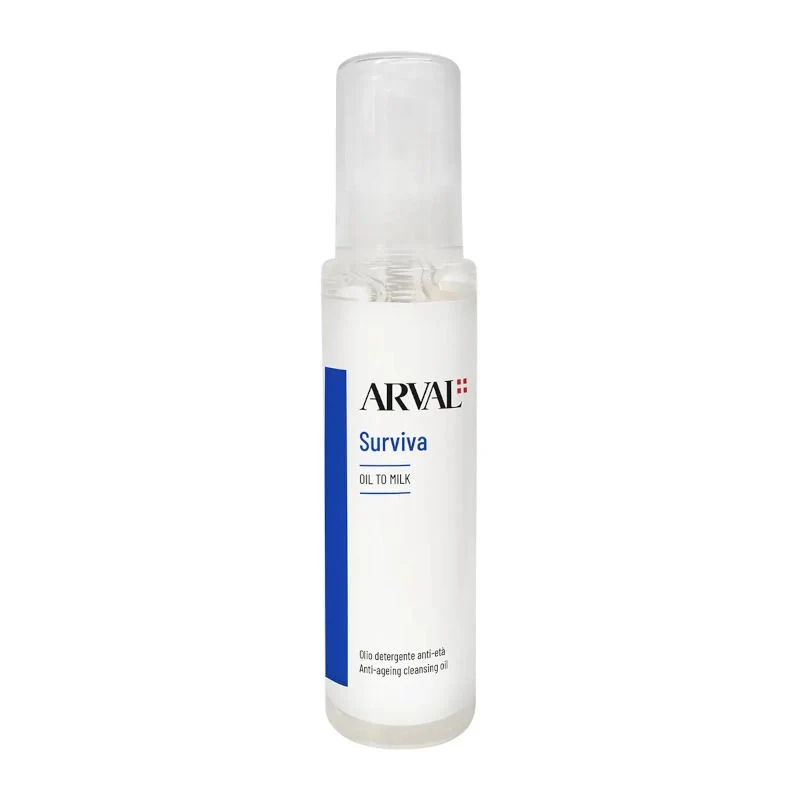 Arval Surviva Oil To Milk Olio Detergente Viso Anti-età 150ml