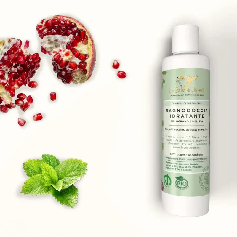 Bagnodoccia Idratante con Melograno e Melissa