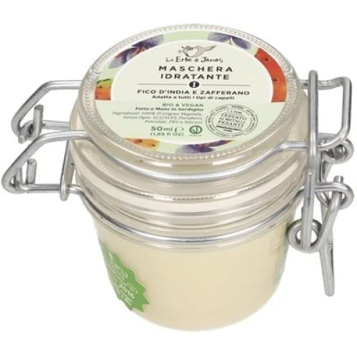 Maschera per Capelli Idratante con Fico d'India e Zafferano - MINI