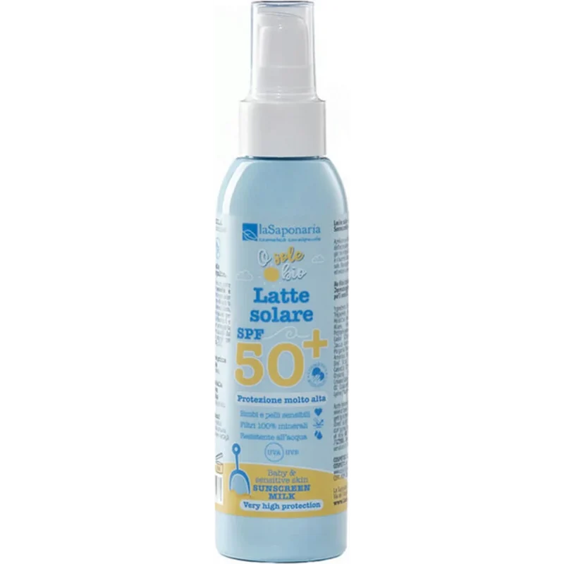 Crema Solare Ecobio SPF 50 Bimbi e Pelli Sensibili