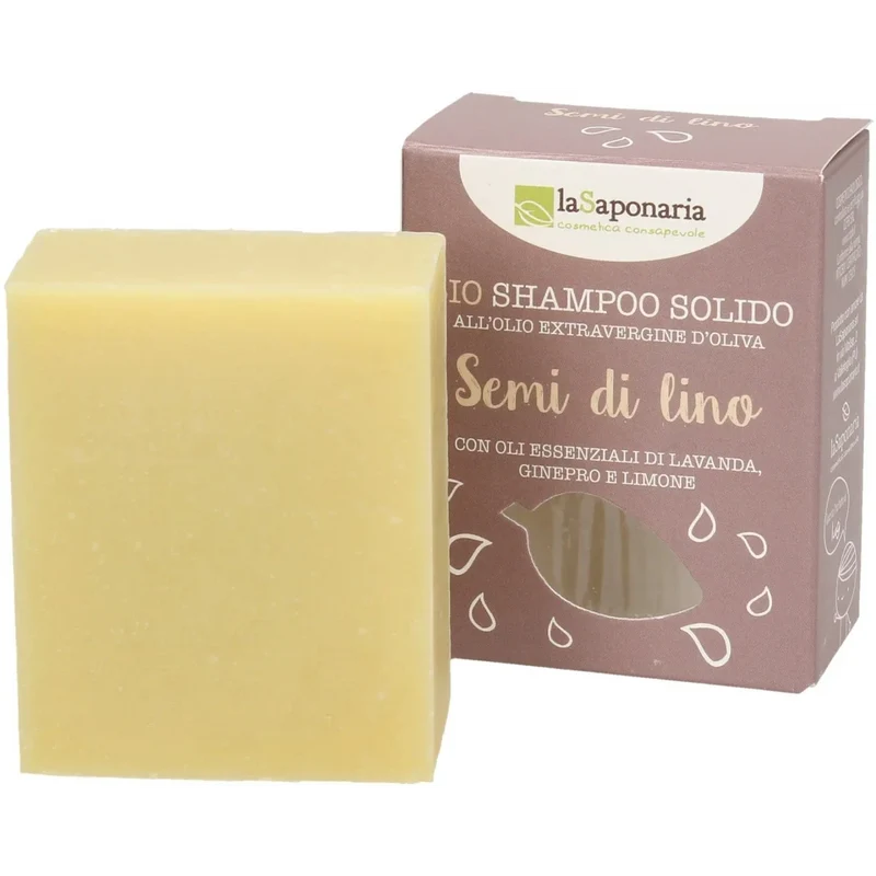 Solido Doccia Shampoo Semi Lino – Detergente Naturale per Capelli