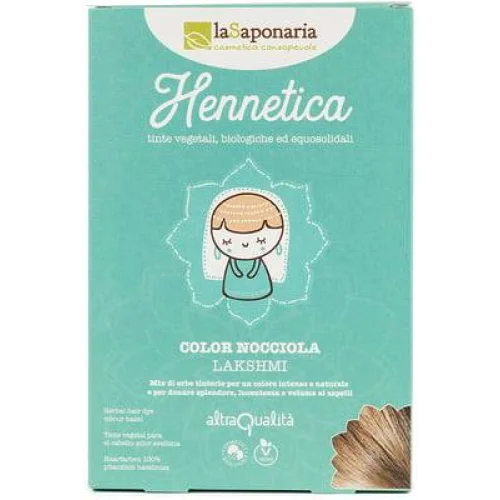 Hennetica Nocciola – Tinta Vegetale per Capelli Colorati