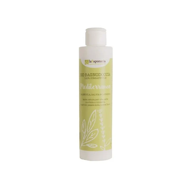 Bio Bagnodoccia Mediterraneo – Bagnoschiuma Nutriente per Tutti i Tipi di Pelle