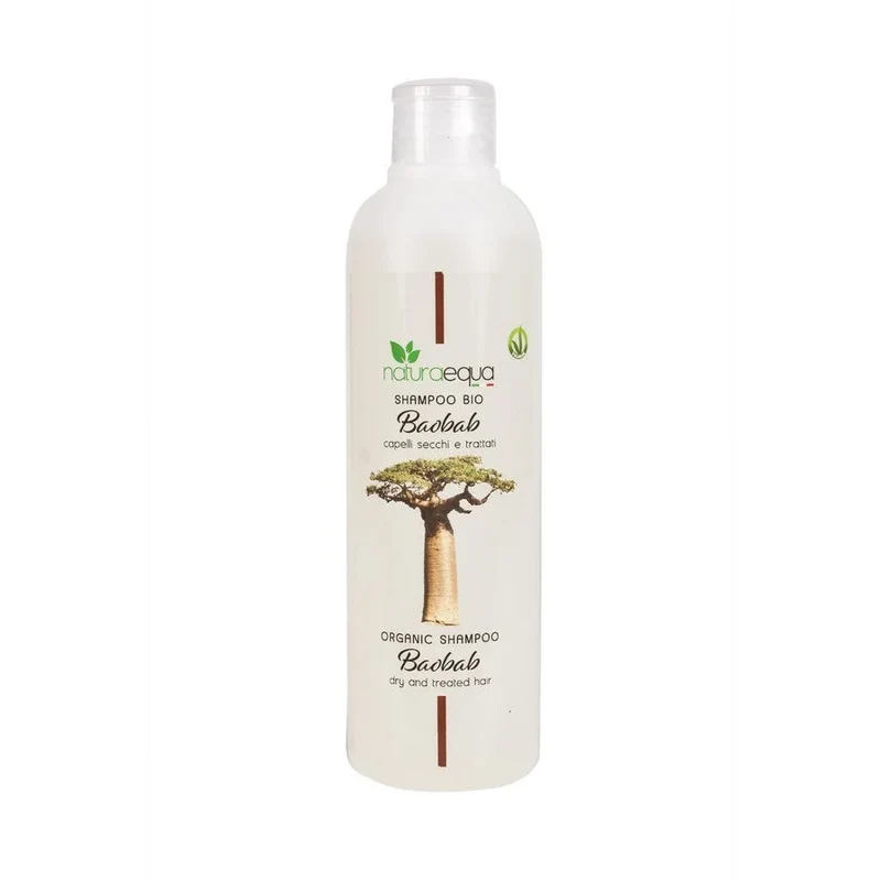 Shampoo al Baobab per Capelli Secchi e Trattati