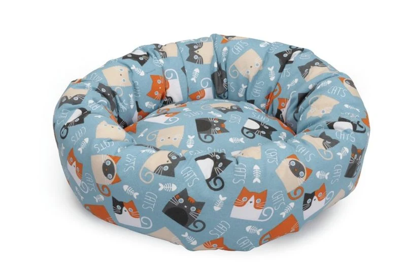 Camon Cuccia A Ciambella Cats Per Gatti 50x15h cm