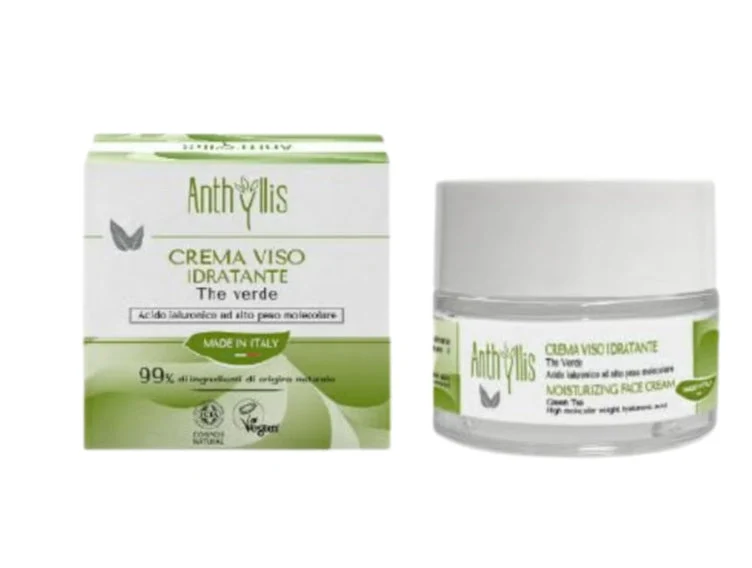 Crema Viso Idratante al Tè Verde