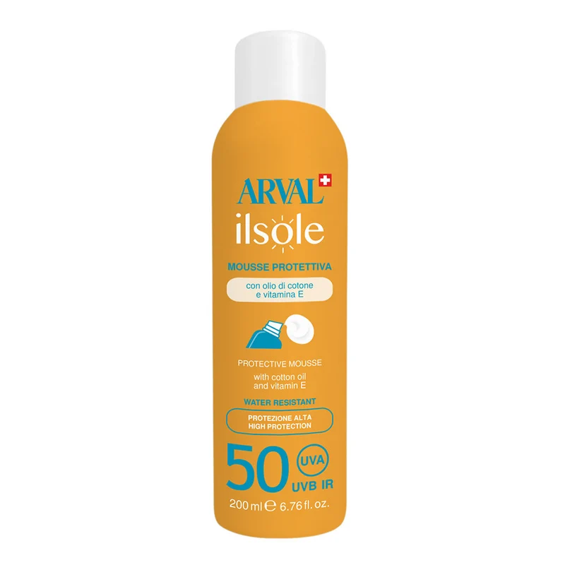 Arval Sun Il Sole Mousse Protettiva Viso Corpo 200ml SPF50