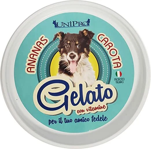 UNIPRO GELATO ANANAS E CAROTA GR.100