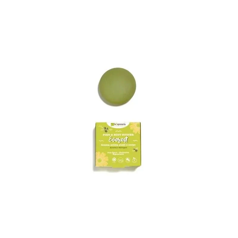 La Saponaria Crema Solida Piedi E Corpo Everest 80g