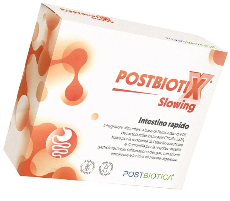 PostbiotiX Slowing per la regolarità intestinale 14 bustine