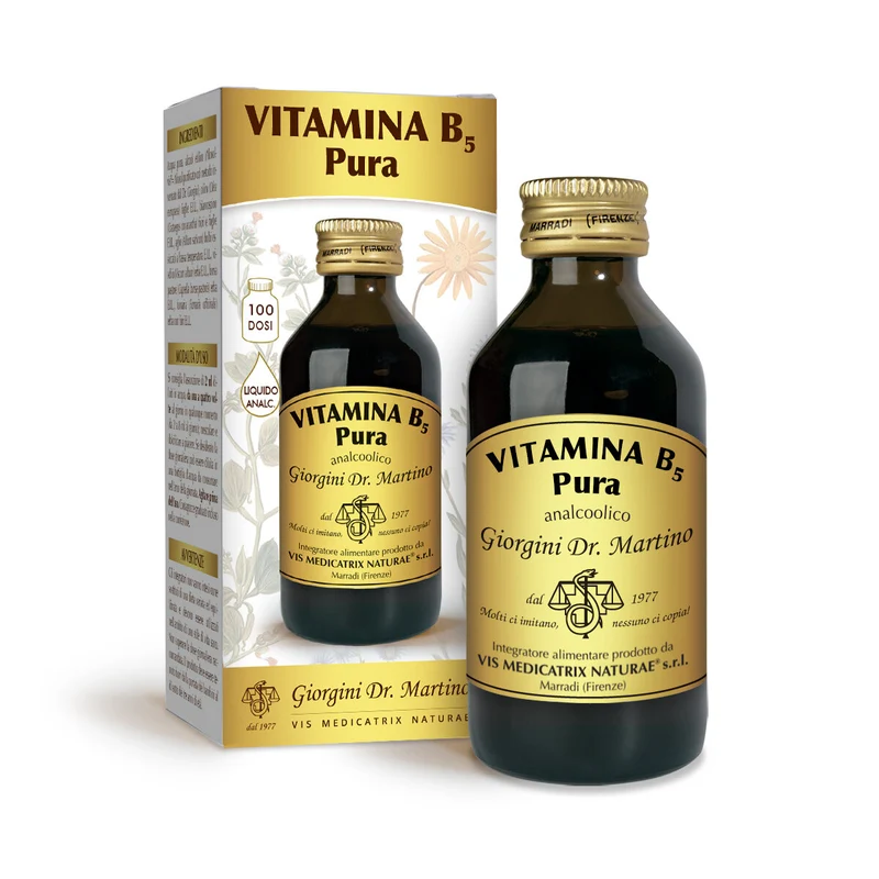 VITAMINA B5 PURA ANALCOOLICO