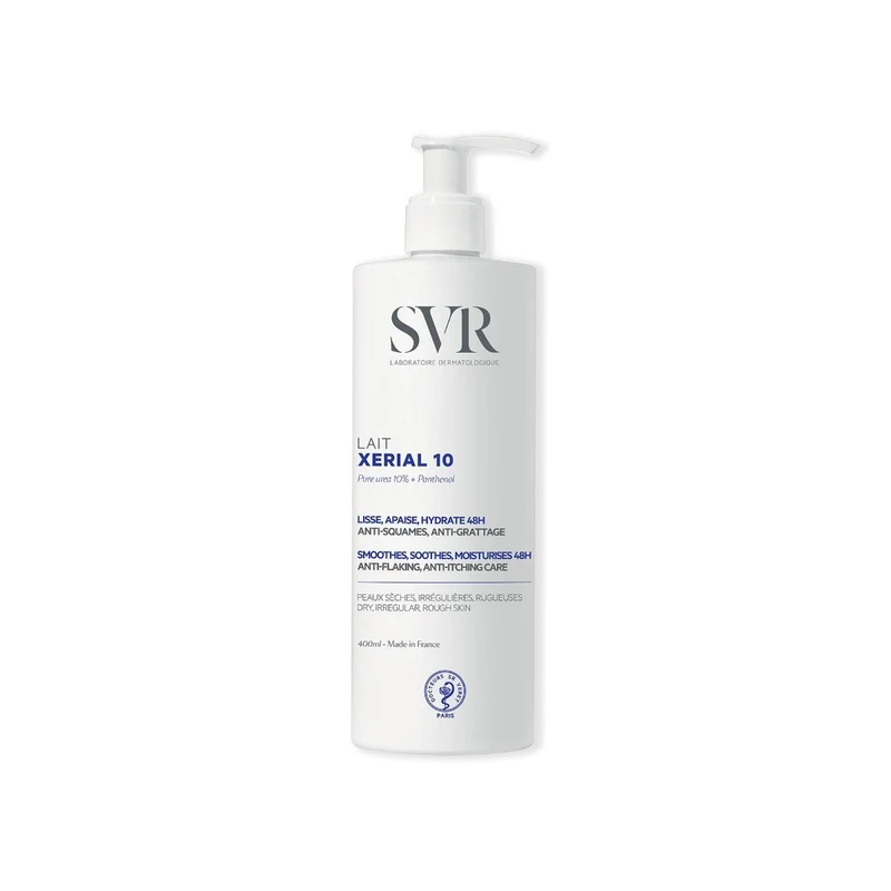 SVR Xerial 10 Latte Idratante Azione Lenitiva Corpo Per Pelle Secca E Sensibile 400ml