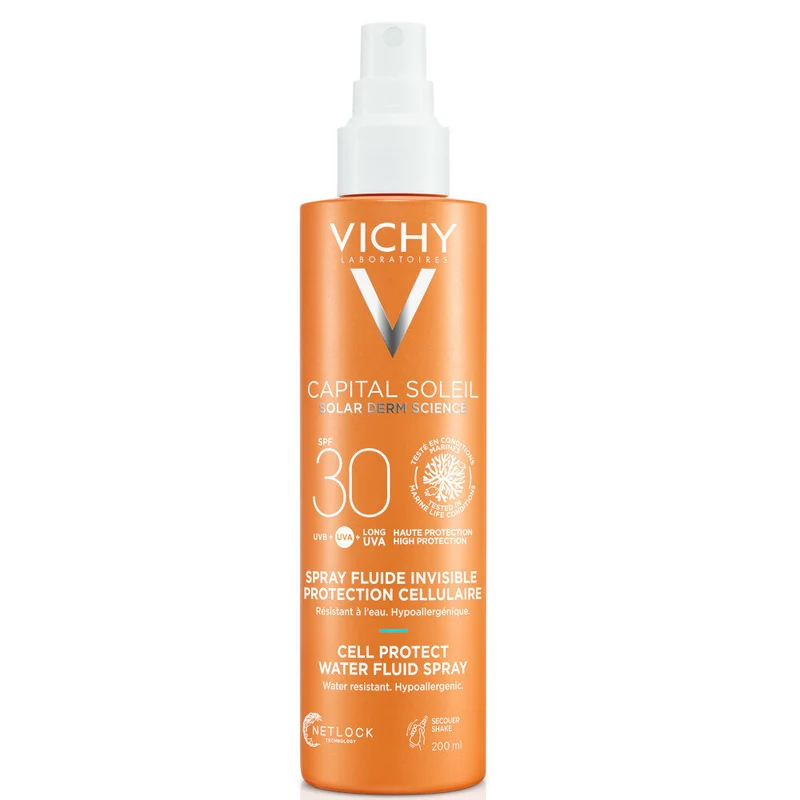 Vichy Capital Soleil Solare Spray SPF30 200ml Ultra-Leggero