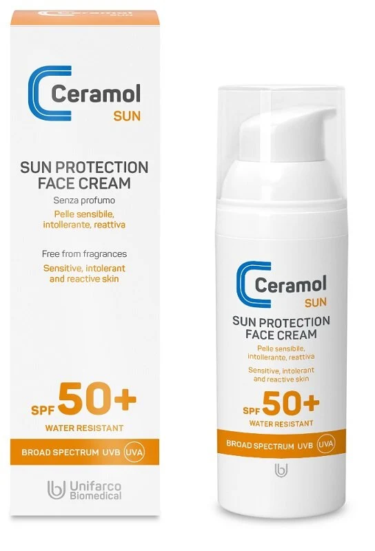 Ceramol Sun Protection Face Cream SPF50+ 50ml
