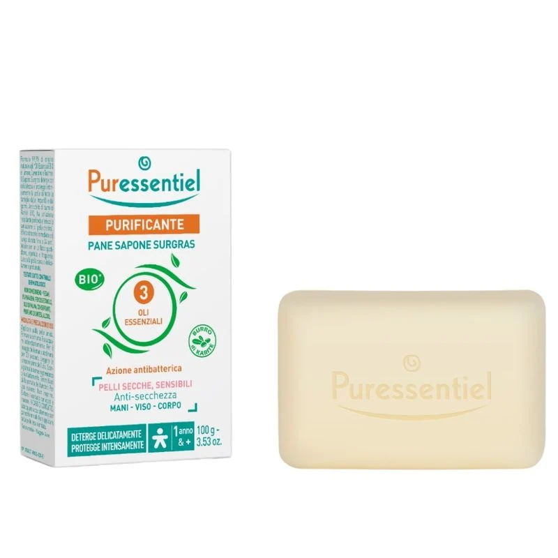Puressentiel Sapone Solido Surgras Bio 100g