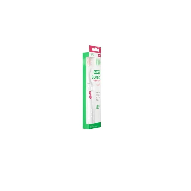 Gum Sonic Sensitive spazzolino elettrico a batteria 1 pezzo