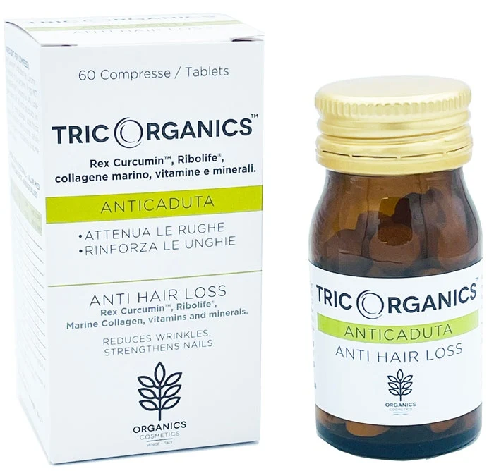 Organics Cosmetics Tricorganics Anticaduta 60 Compresse