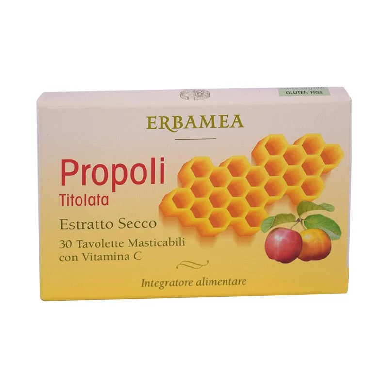 Erbamea Propoli Titolata 30 tavolette masticabili