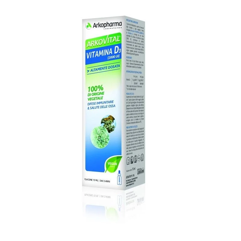 Arkopharma Arkovital Vitamina D3 2000UI 15ml