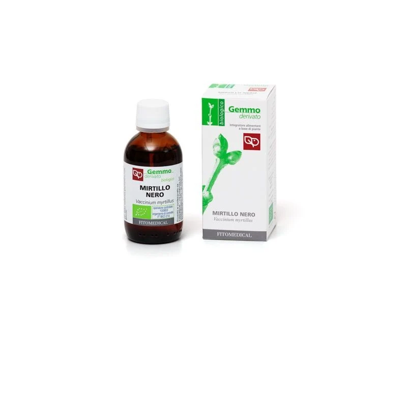 Fitomedical Gemmoderivato Bio Mirtillo Nero per il microcircolo 50ml
