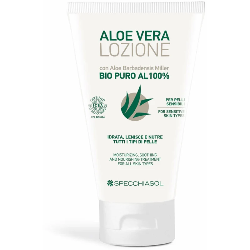 Specchiasol Aloe Vera Lozione Bio 100% 150ml