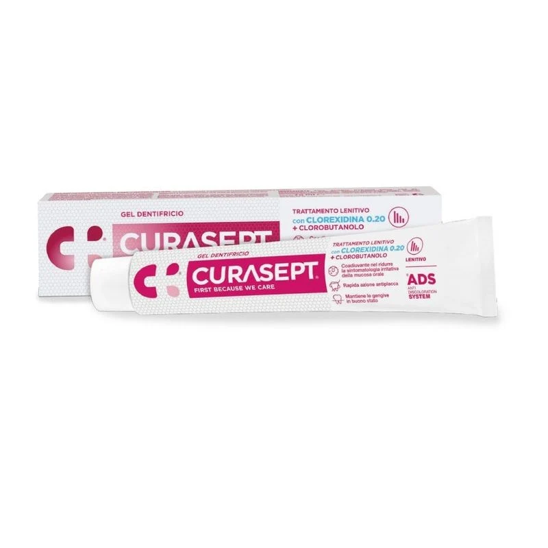 Curasept Gel Dentifricio ADS DNA trattamento lenitivo 75ml