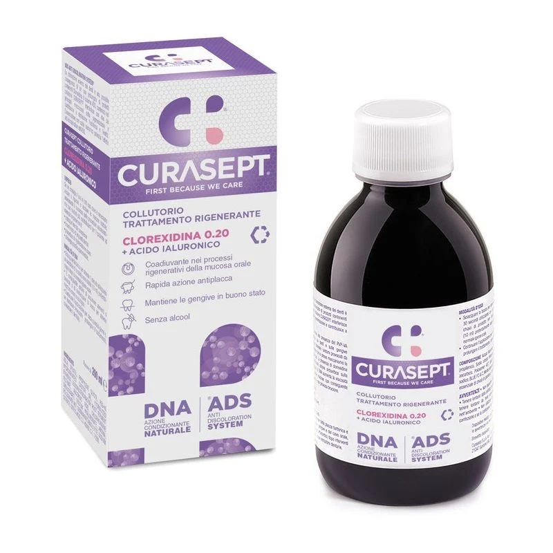 Curasept Collutorio ADS + DNA Rigenerante 200ml Ora Disponibile