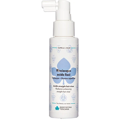 Biofficina Toscana Risciacquo Acido Lisci Illuminante spray capelli lisci 100ml