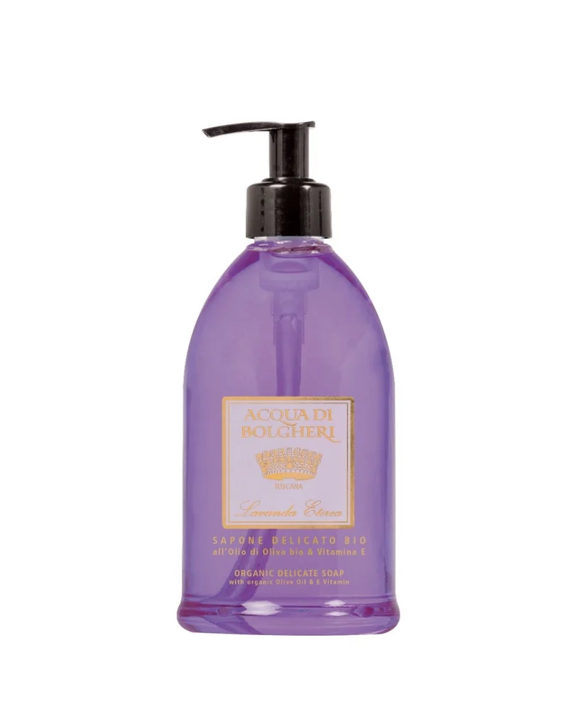 Acqua Di Bolgheri Sapone Delicato Bio Mani/Viso Lavanda 500ml
