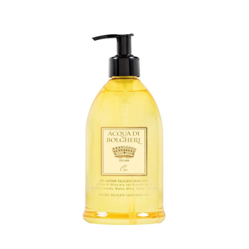 Acqua Di Bolgheri Sapone Delicato Bio Mani/Viso Oro 500ml