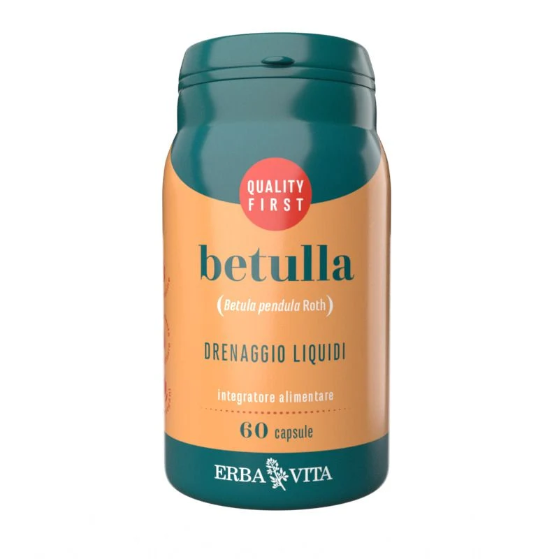 Erba Vita Betulla per il drenaggio dei liquidi 60 capsule