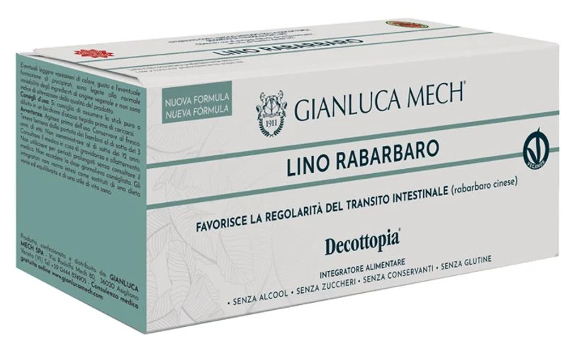 Gianluca Mech Decopocket Lino Rabarbaro 8 Stick