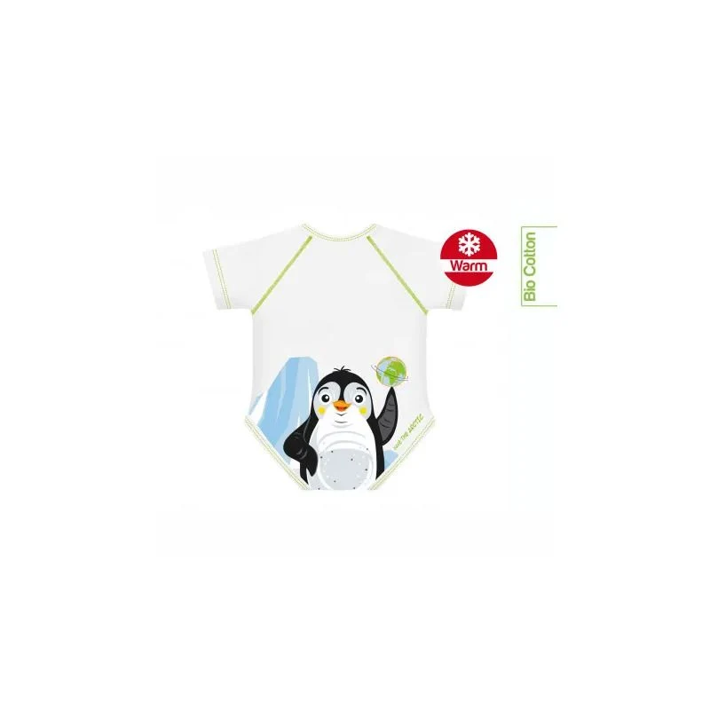 J Bimbi Body Caldo Cotone Bio Warm Pinguino 0-36 mesi