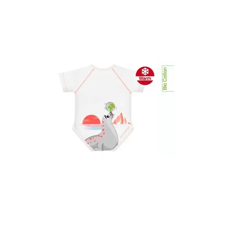 J Bimbi Body Invernale Save The Arctic 0-36 mesi fantasia Foca 1 pezzo