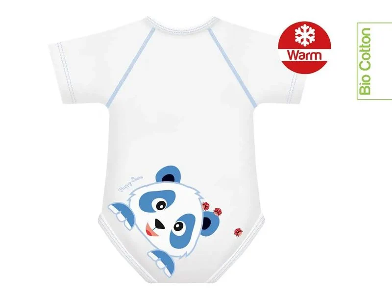 J Bimbi Body Bio Invernale Cotone Warm Panda 0-36 Mesi