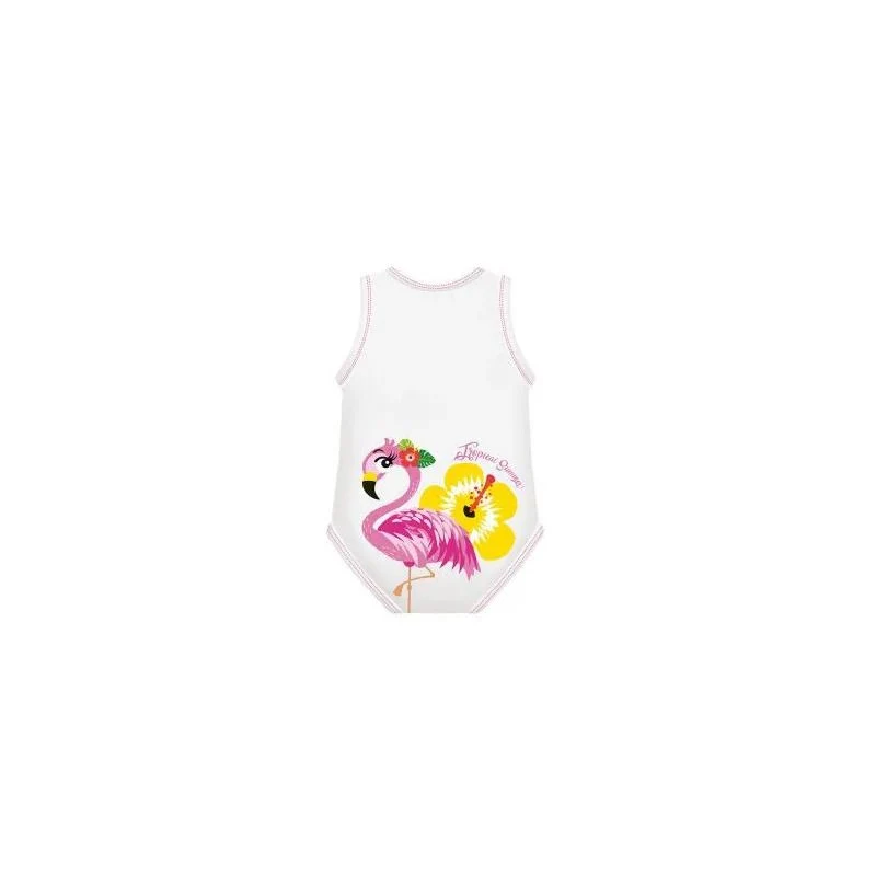 J Bimbi Summer Fenicottero body fresco cotone 0-36 mesi 1 pezzo