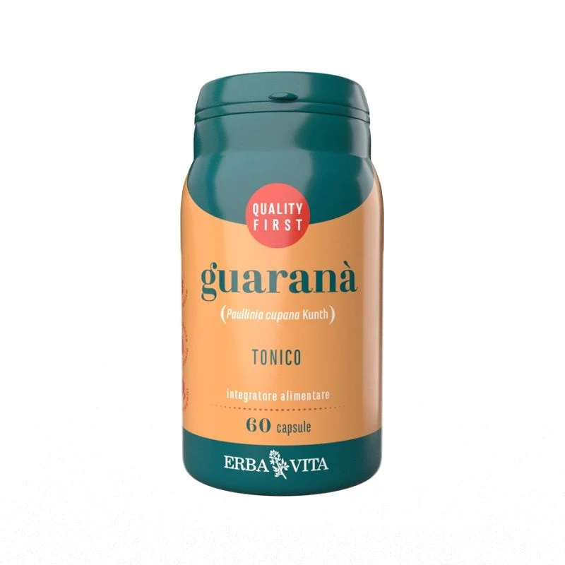 Erba Vita Guaranà per la stanchezza fisica e mentale 60 capsule