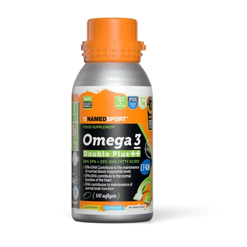 Named Sport Omega 3 Double Plus ++ integratore alimentare 110 perle softgel