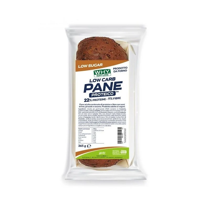 Biovita Why Nature Low Carb Pane Proteico 365g