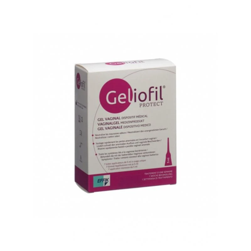 Geliofil Protect Gel Intravaginale 7 Applicatori Monouso 5ml
