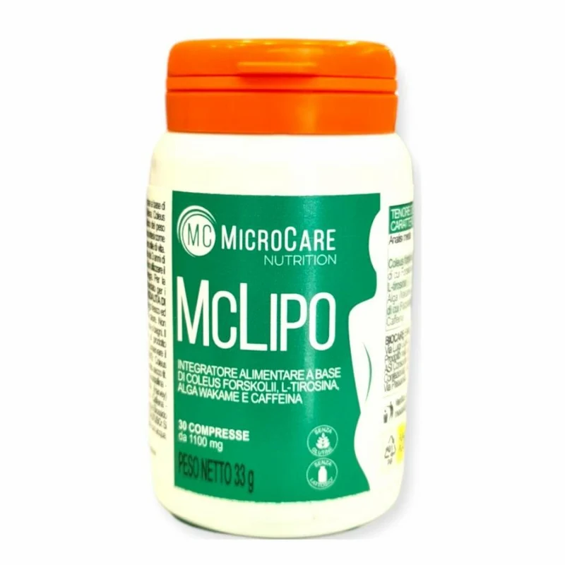 MicroCare Nutrition McLipo Integratore 30 Compresse