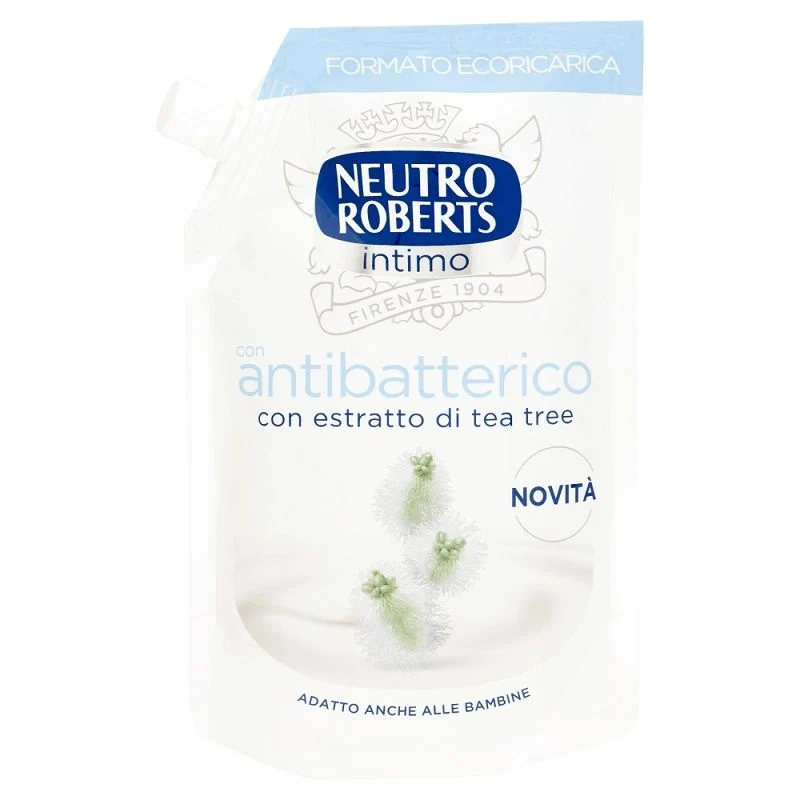 Neutro Roberts Detergente Intimo Antibatterico Con Tea Tree ricarica 400ml