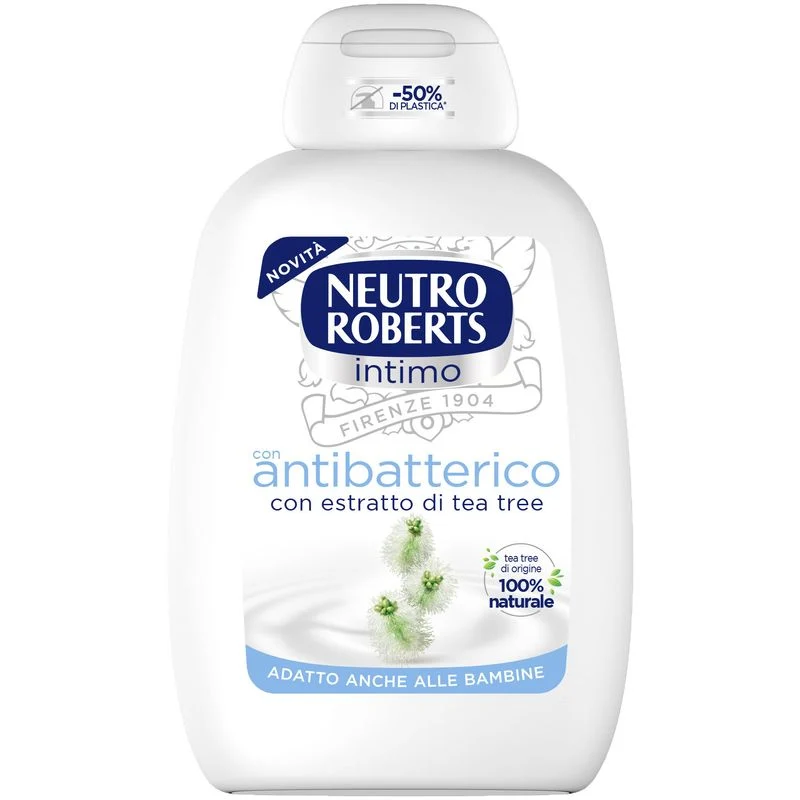 Neutro Roberts Detergente Intimo Antibatterico Con Tea Tree 200ml