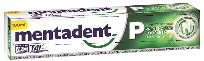 Mentadent P Dentifricio 100ml