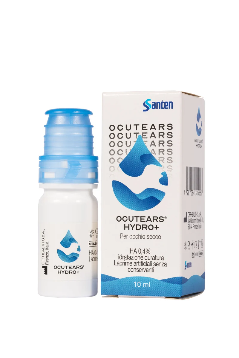 Santen Ocutears Hydro+ soluzione oftalmica lubrificante 10ml