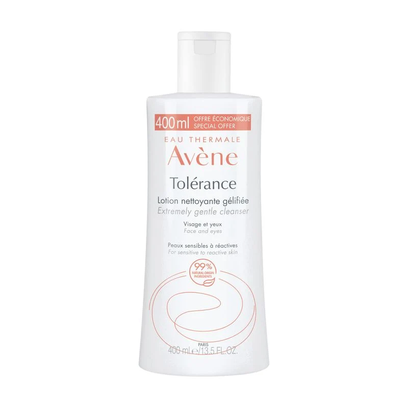 Avene Tolérance Lozione detergente in gel viso e occhi 400ml