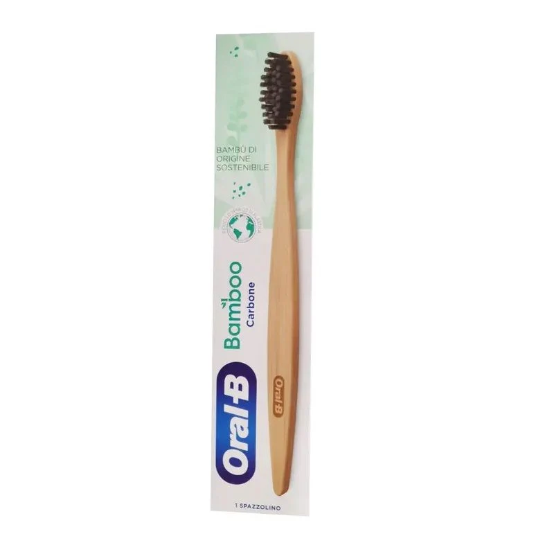 Oral-B Bamboo Carbone spazzolino al bamboo 1 pezzo