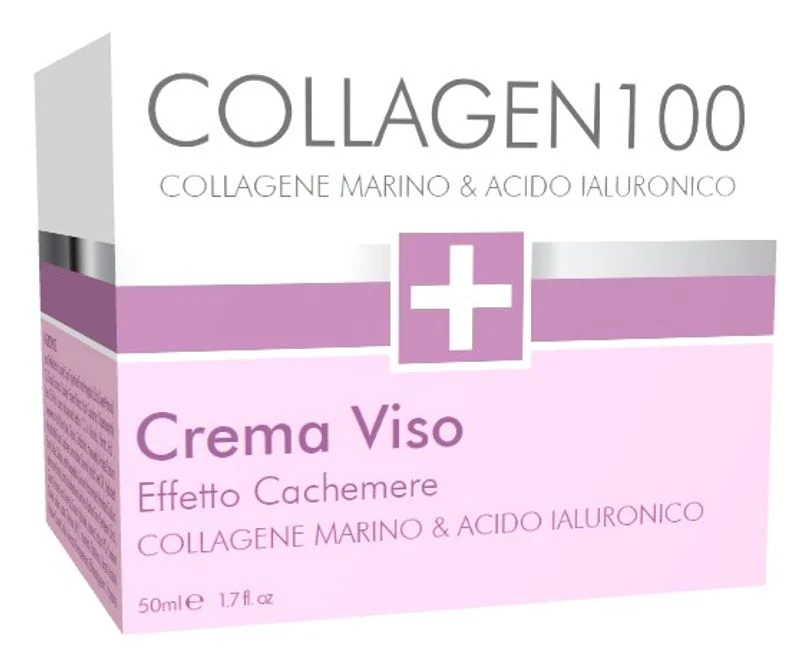 Collagen100 crema viso effetto cachemere 50ml