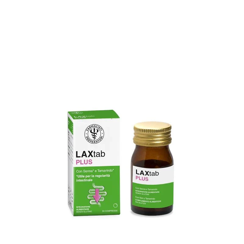 Amicafarmacia LAXtab Plus per la regolarità del transito intestinale 50 compresse